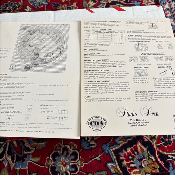 Cross Stitch Pattern Collection 9 leaflets - Picture 14 of 15